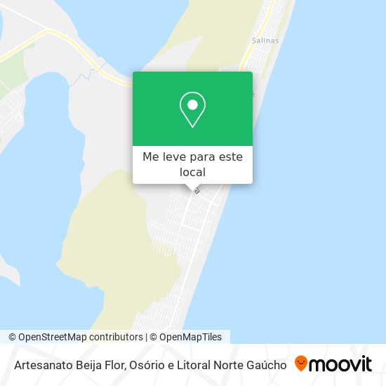 Artesanato Beija Flor mapa