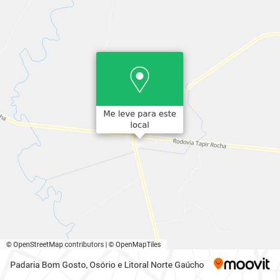 Padaria Bom Gosto mapa