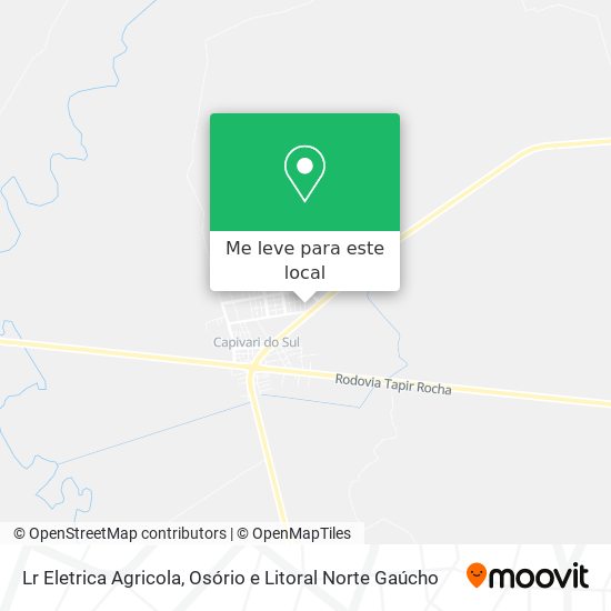 Lr Eletrica Agricola mapa