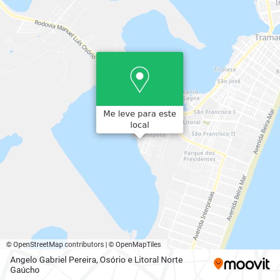Angelo Gabriel Pereira mapa