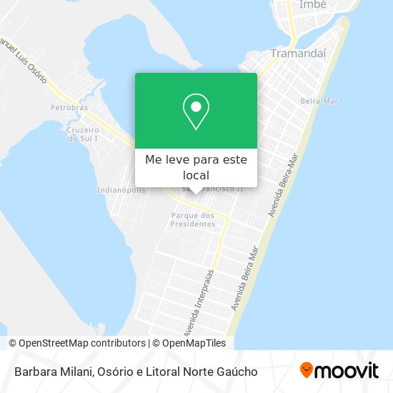 Barbara Milani mapa