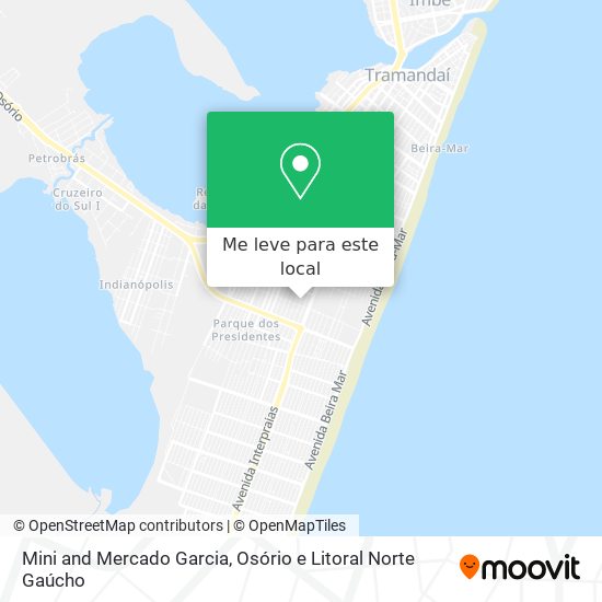 Mini and Mercado Garcia mapa