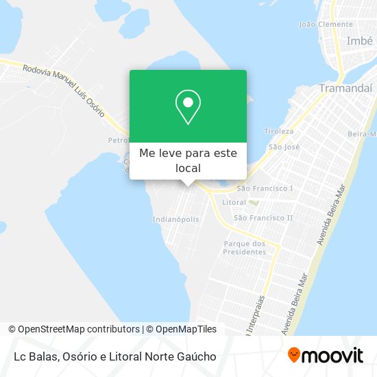 Lc Balas mapa