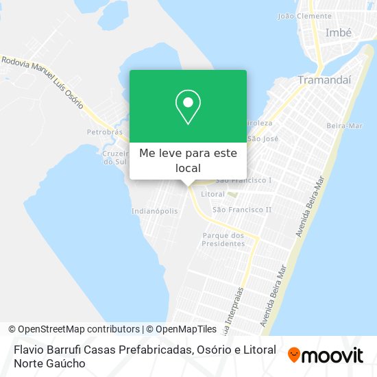 Flavio Barrufi Casas Prefabricadas mapa