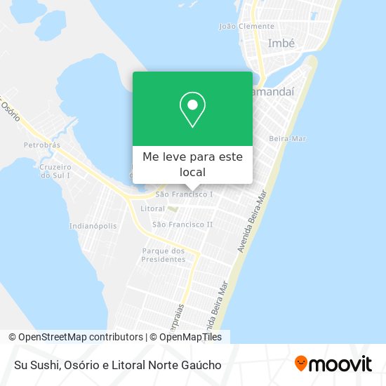 Su Sushi mapa