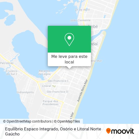 Equilibrio Espaco Integrado mapa