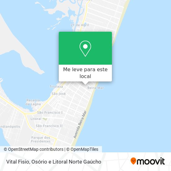 Vital Fisio mapa
