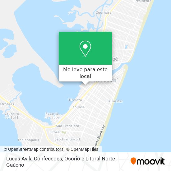 Lucas Avila Confeccoes mapa
