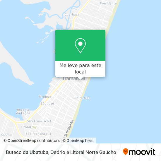 Buteco da Ubatuba mapa