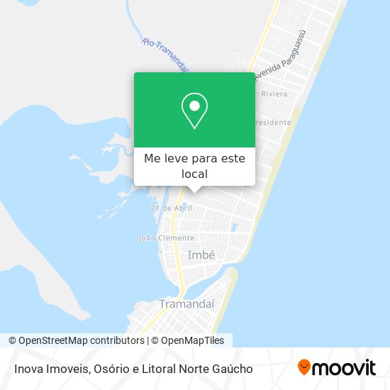 Inova Imoveis mapa