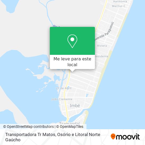 Transportadora Tr Matos mapa