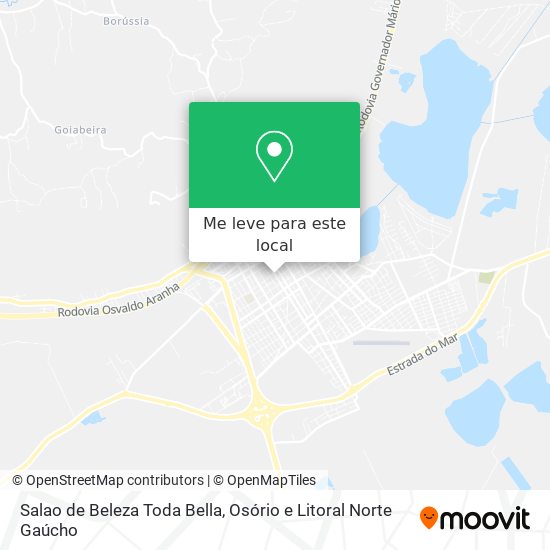 Salao de Beleza Toda Bella mapa