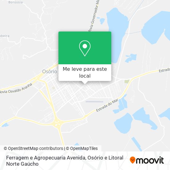 Ferragem e Agropecuaria Avenida mapa