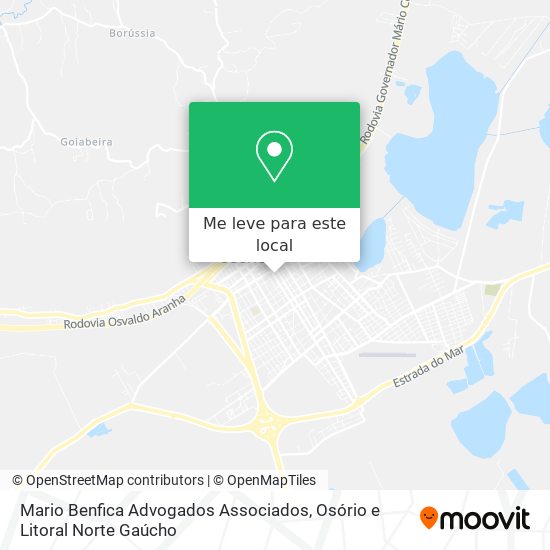 Mario Benfica Advogados Associados mapa