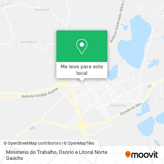 Ministerio do Trabalho mapa