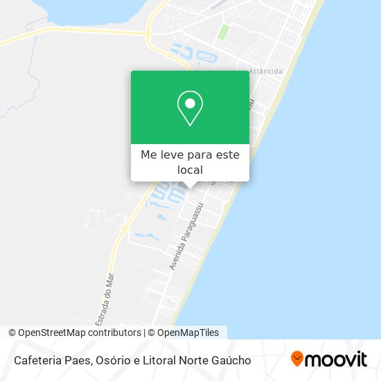 Cafeteria Paes mapa
