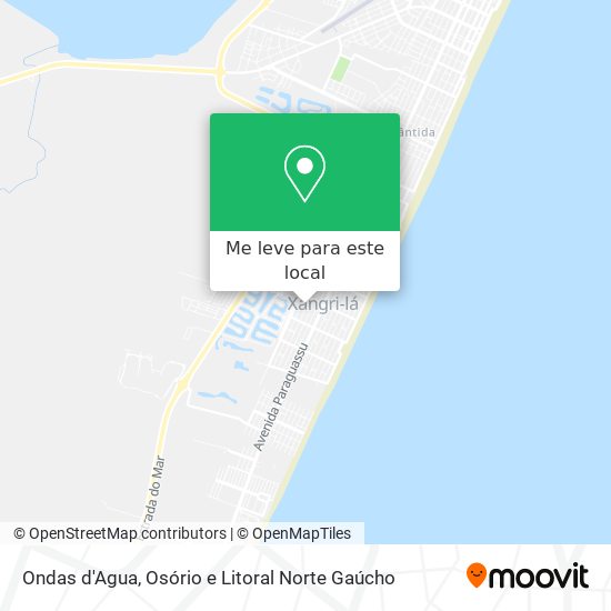 Ondas d'Agua mapa