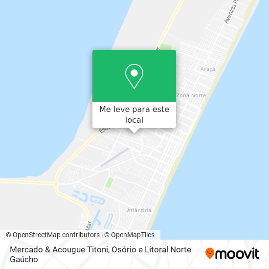 Mercado & Acougue Titoni mapa