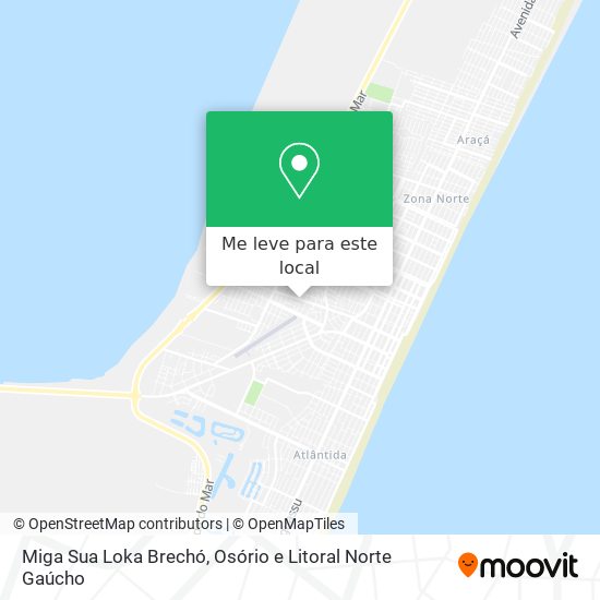 Miga Sua Loka Brechó mapa