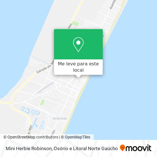 Mini Herbie Robinson mapa