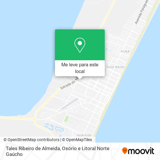 Tales Ribeiro de Almeida mapa
