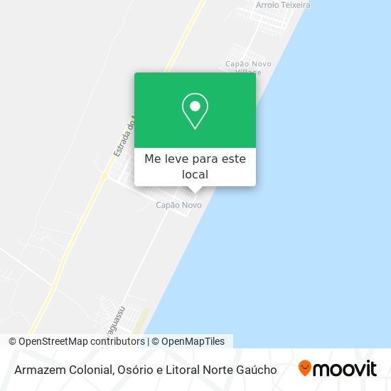 Armazem Colonial mapa