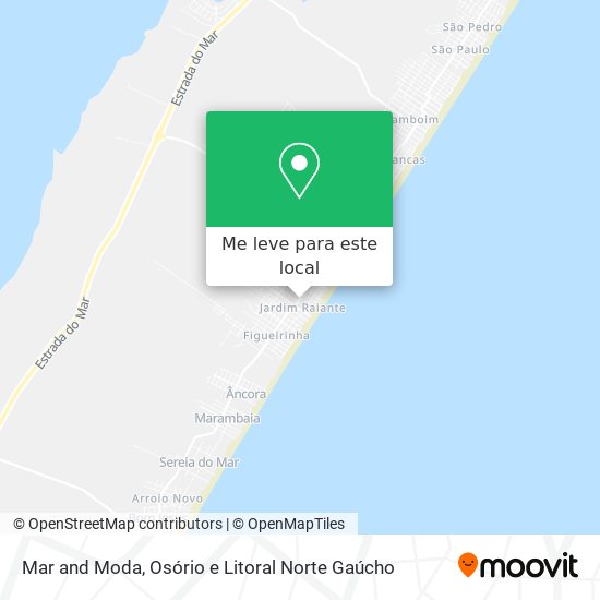 Mar and Moda mapa