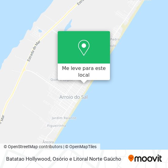 Batatao Hollywood mapa