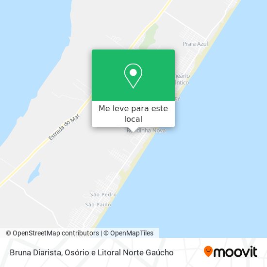 Bruna Diarista mapa