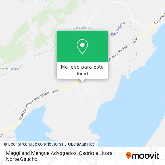 Maggi and Mengue Advogados mapa