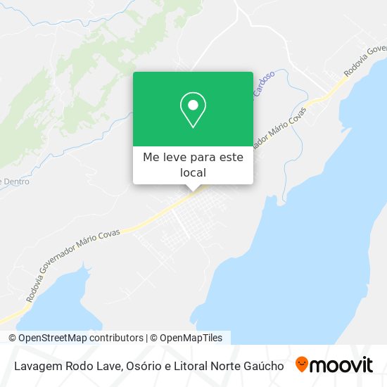 Lavagem Rodo Lave mapa