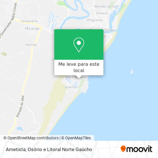 Ametista mapa