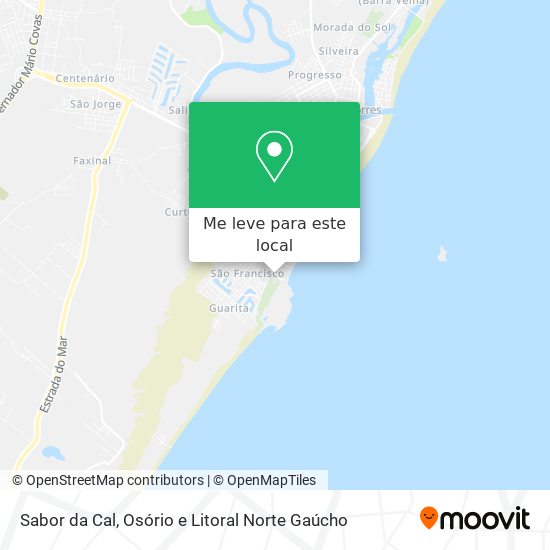 Sabor da Cal mapa