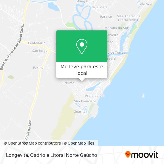 Longevita mapa