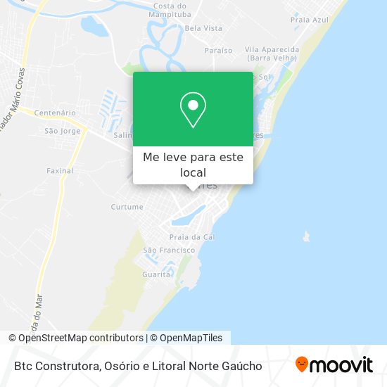 Btc Construtora mapa