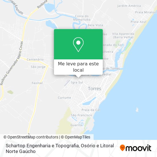 Schartop Engenharia e Topografia mapa