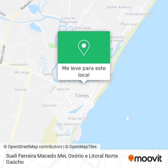 Sueli Ferreira Macedo Mei mapa