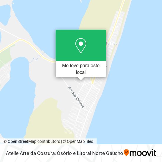 Atelie Arte da Costura mapa