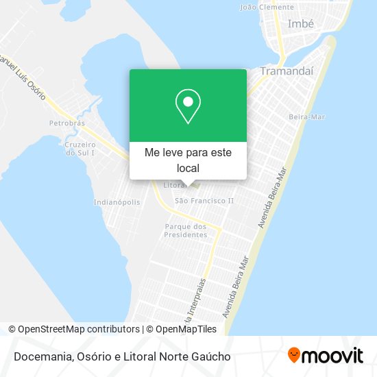 Docemania mapa