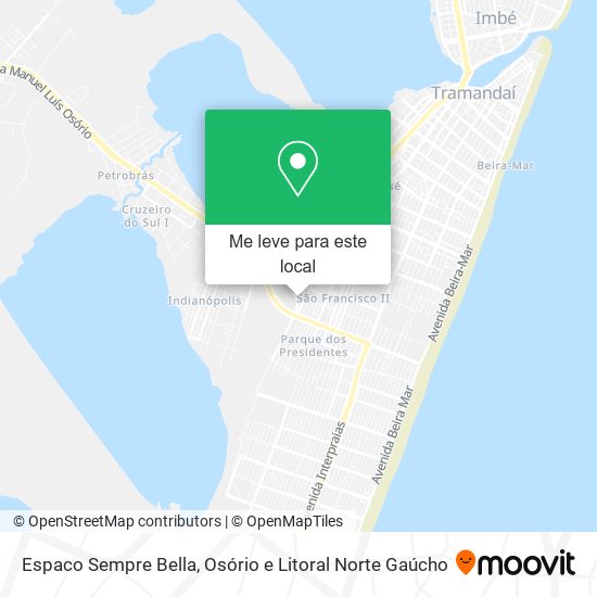 Espaco Sempre Bella mapa