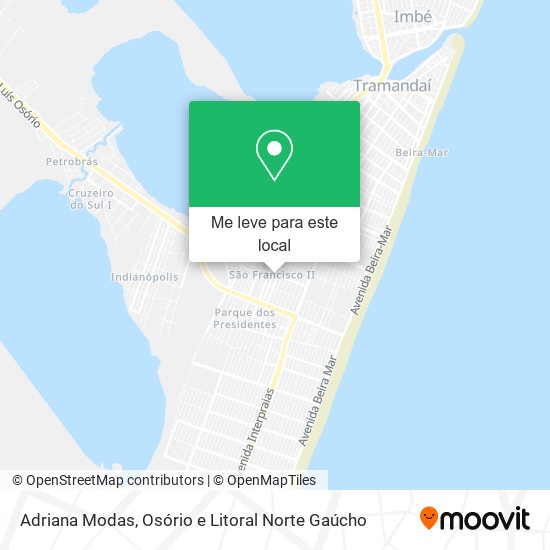 Adriana Modas mapa