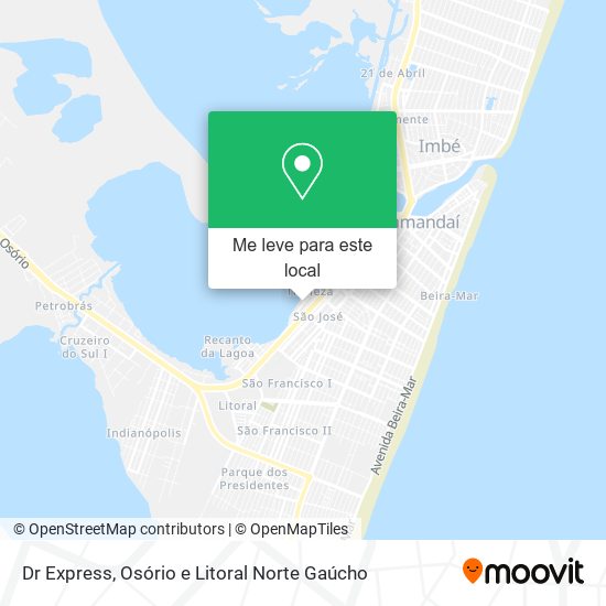 Dr Express mapa