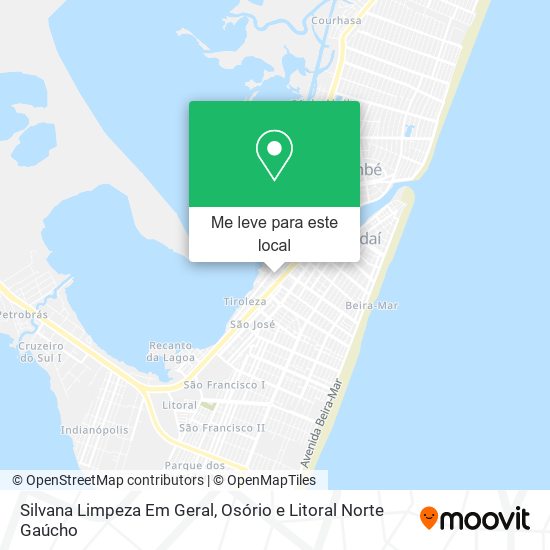 Silvana Limpeza Em Geral mapa