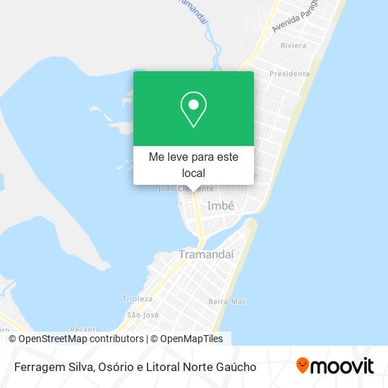 Ferragem Silva mapa