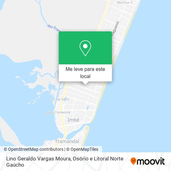 Lino Geraldo Vargas Moura mapa