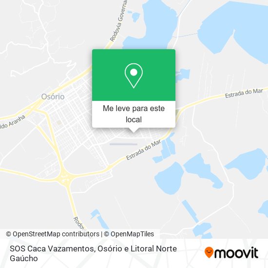 SOS Caca Vazamentos mapa
