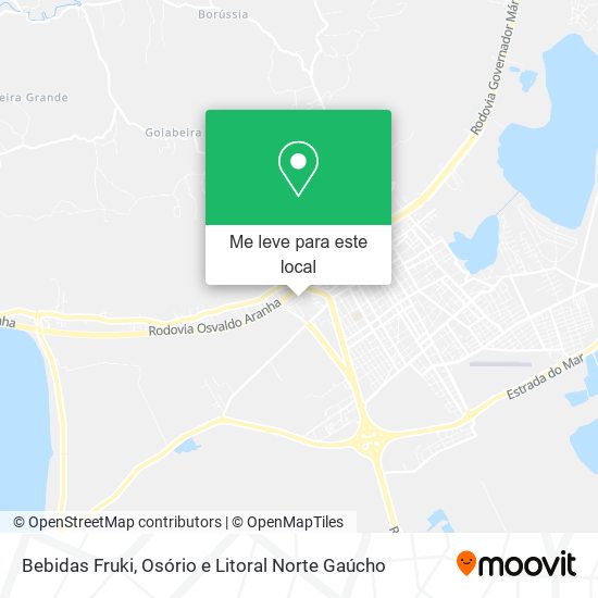 Bebidas Fruki mapa