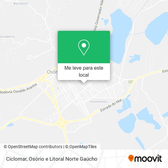 Ciclomar mapa