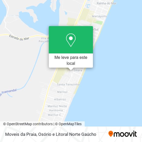 Moveis da Praia mapa