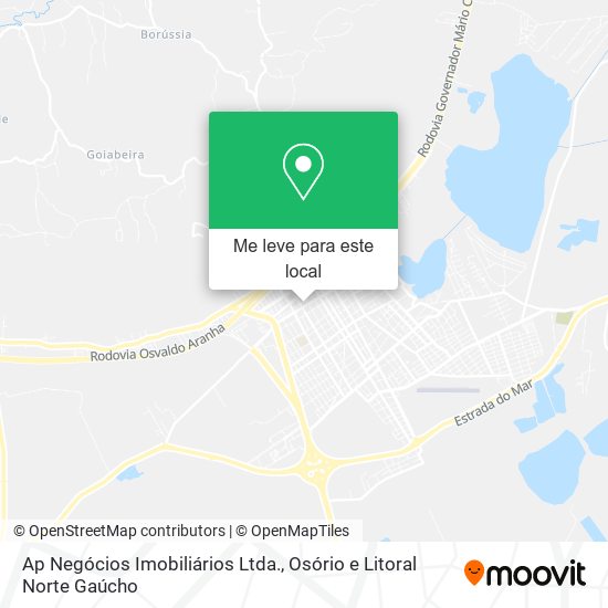 Ap Negócios Imobiliários Ltda. mapa